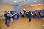 Probe mit unseren Ersatz - Chorleitern