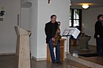 Probe vor dem Gottesdienst