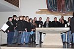 Probe vor dem Gottesdienst