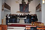 Probe vor dem Gottesdienst